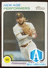 2022 Topps Heritage New Age Performers #NAP-8 Fernando Tatis Jr.